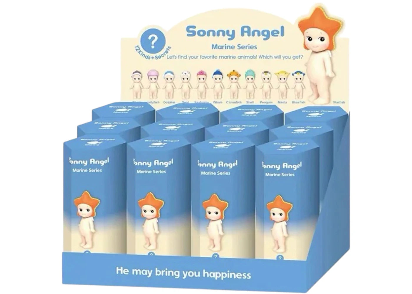Sonny Angel Marine Series Sealed Case - main view