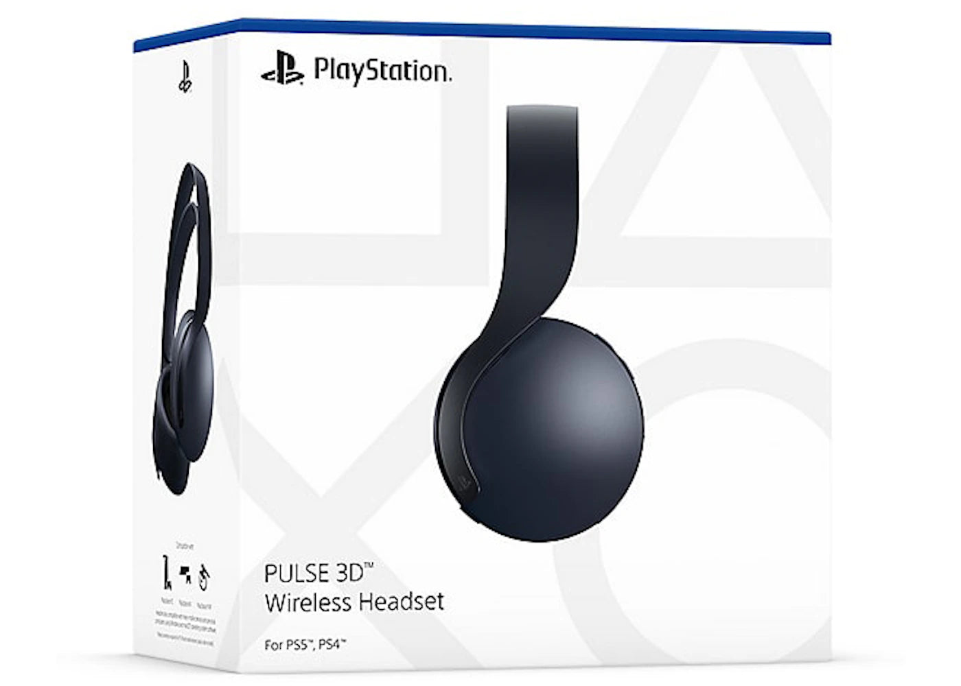 Sony PS5 PlayStation 5 Pluse 3D Wireless Headset 3006397 Midnight Black - main view