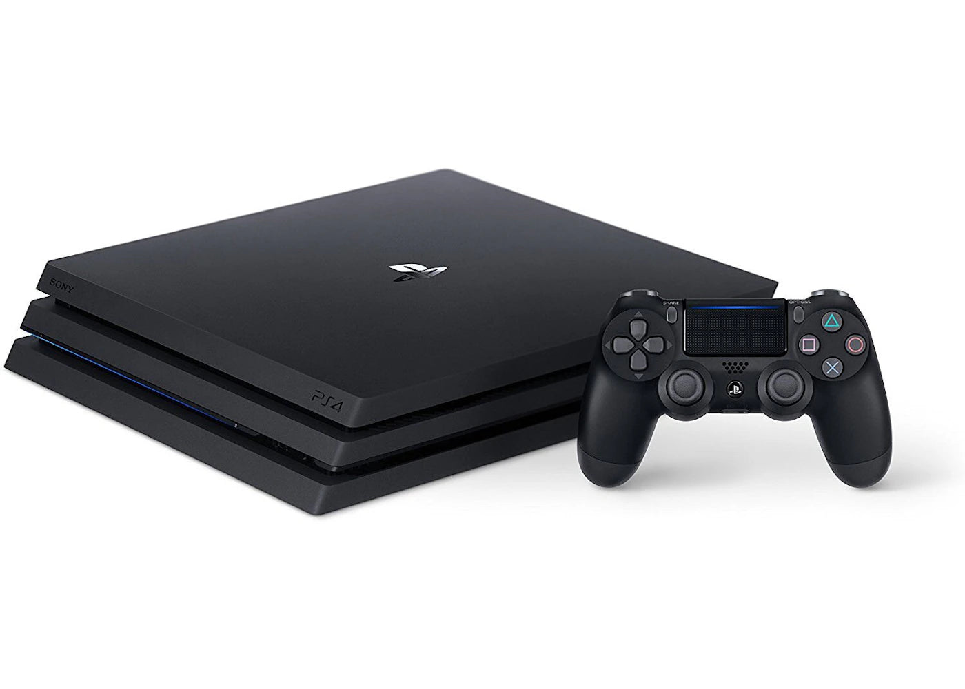 Sony PS4 PlayStation 4 Pro 1TB Console Jet Black US Plug - main view
