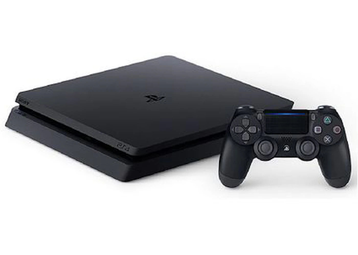 Sony PS4 PlayStation 4 Slim 1TB Console 3 Game Bundle Jet Black US Plug - main view