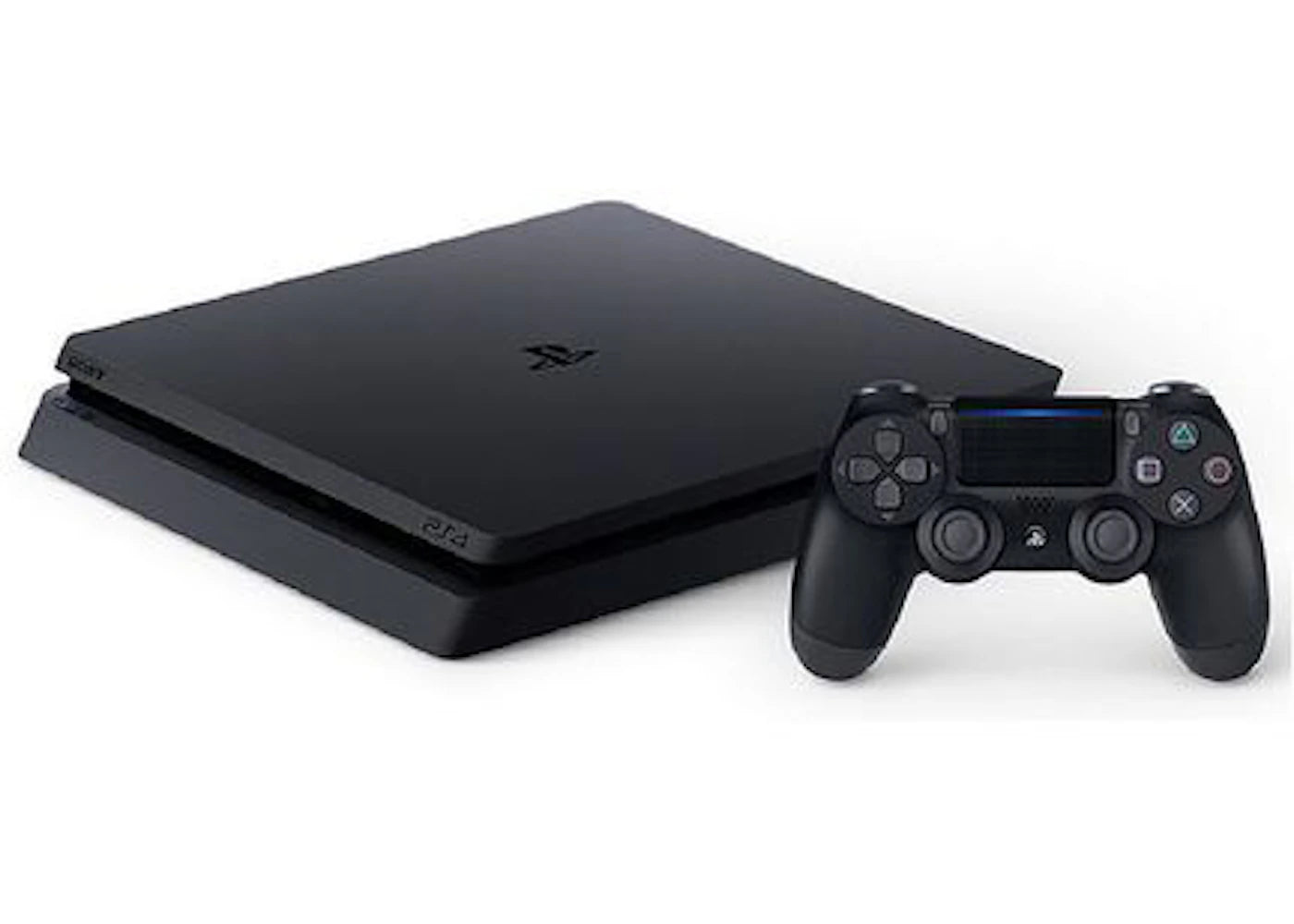 Sony PS4 PlayStation 4 Slim 1TB Console Jet Black US Plug - main view