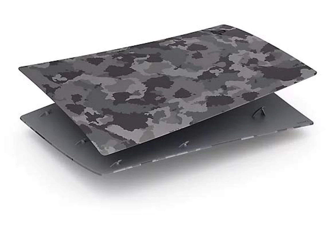 Sony PlayStation 5 PS5 Digital Edition Cover 1000031417/CFI-ZCE1 S06 Gray Camouflage - main view