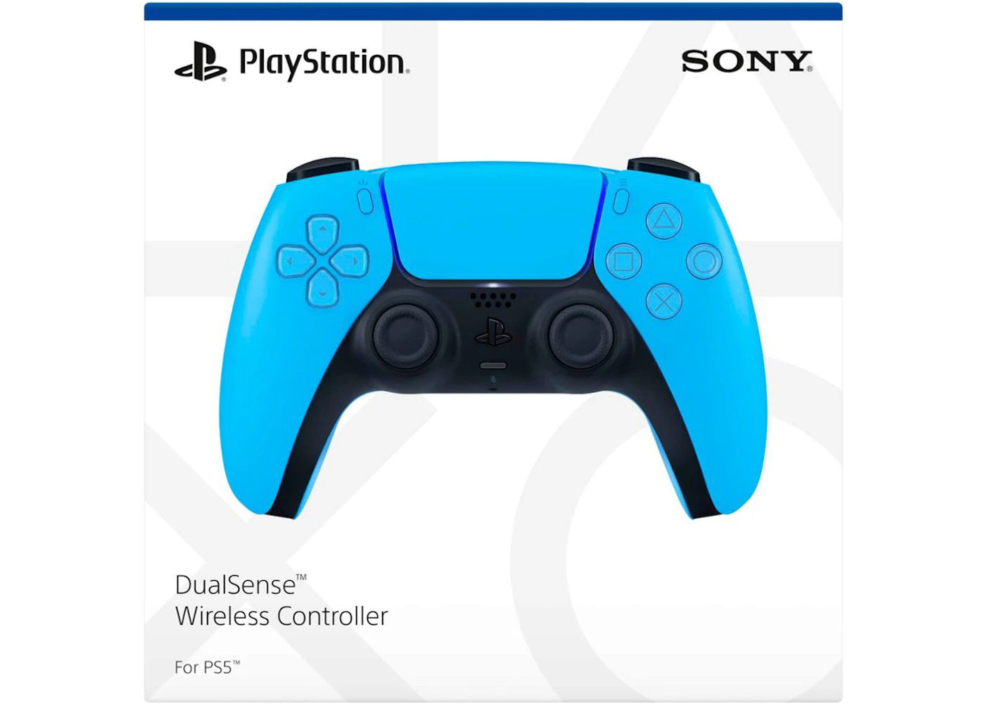 Sony PlayStation PS5 DualSense Wireless Controller 3006394 Starlight Blue - main view