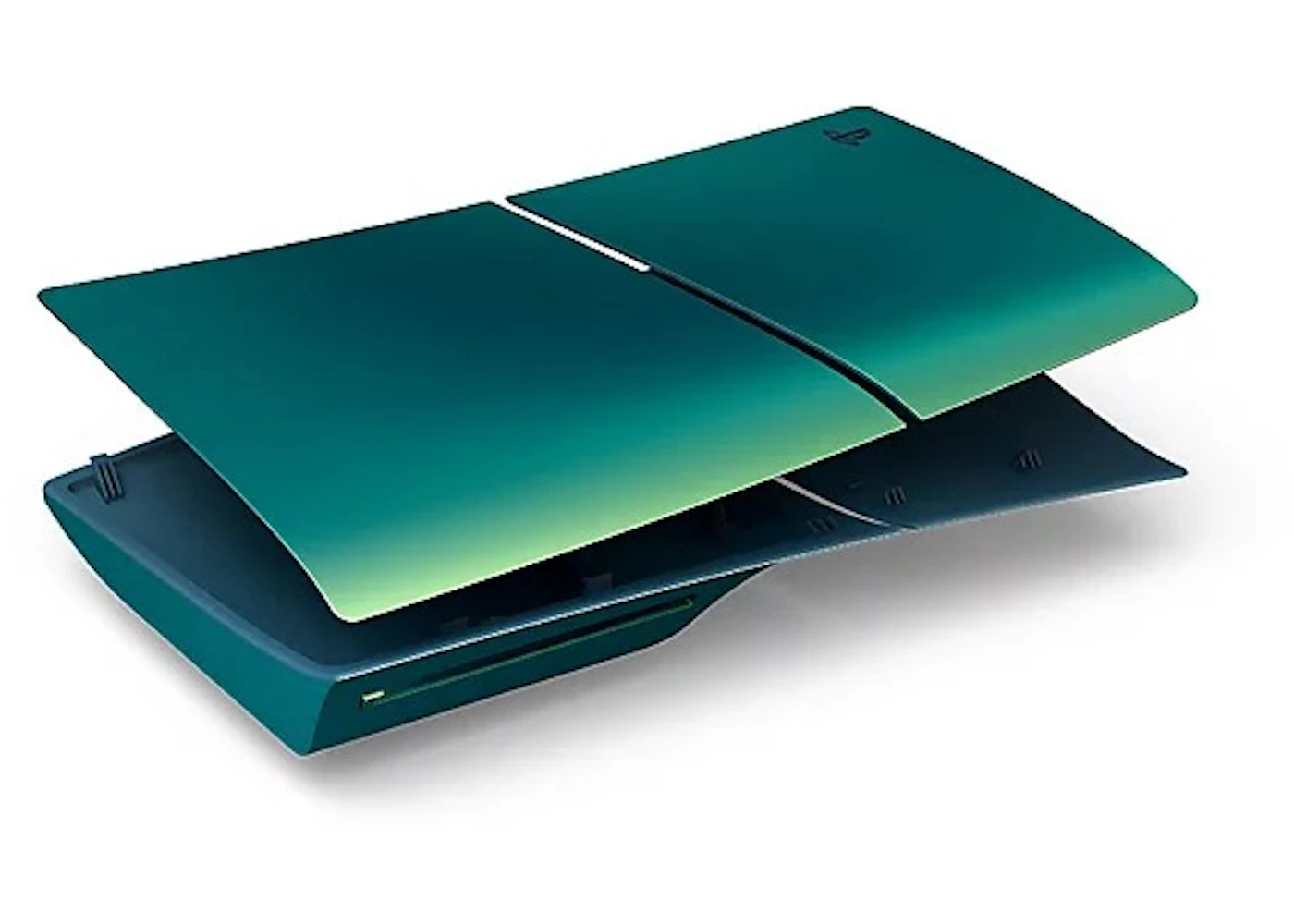 Sony PlayStation PS5 Slim Edition Cover Chroma Teal - main view