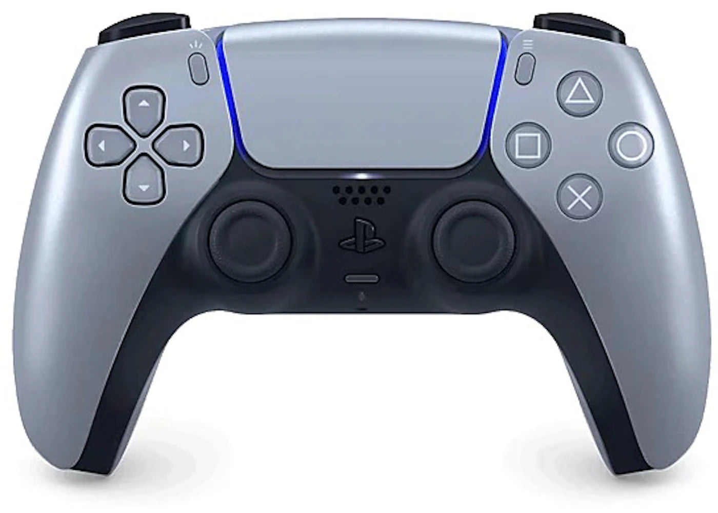 Sony Playstation PS5 DualSense Wireless Controller Sterling Silver - main view