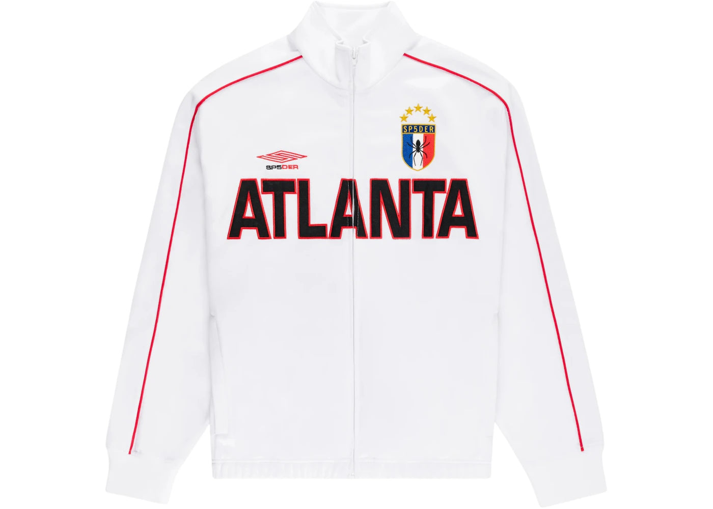 Sp5der Atlanta Track Jacket-White