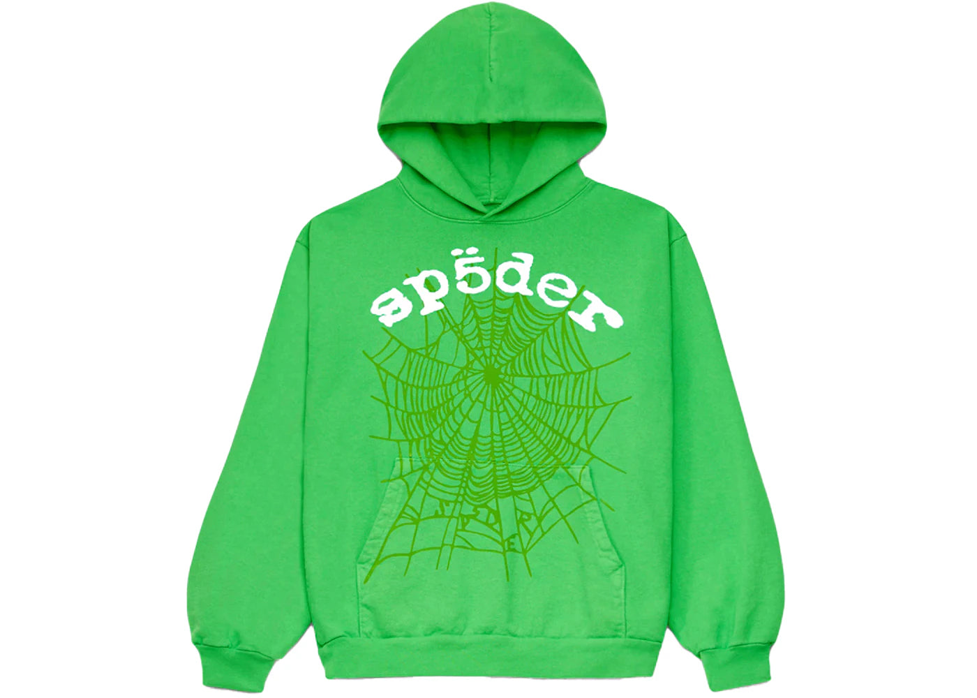 Sweat à capuche Sp5der Legacy - Vert