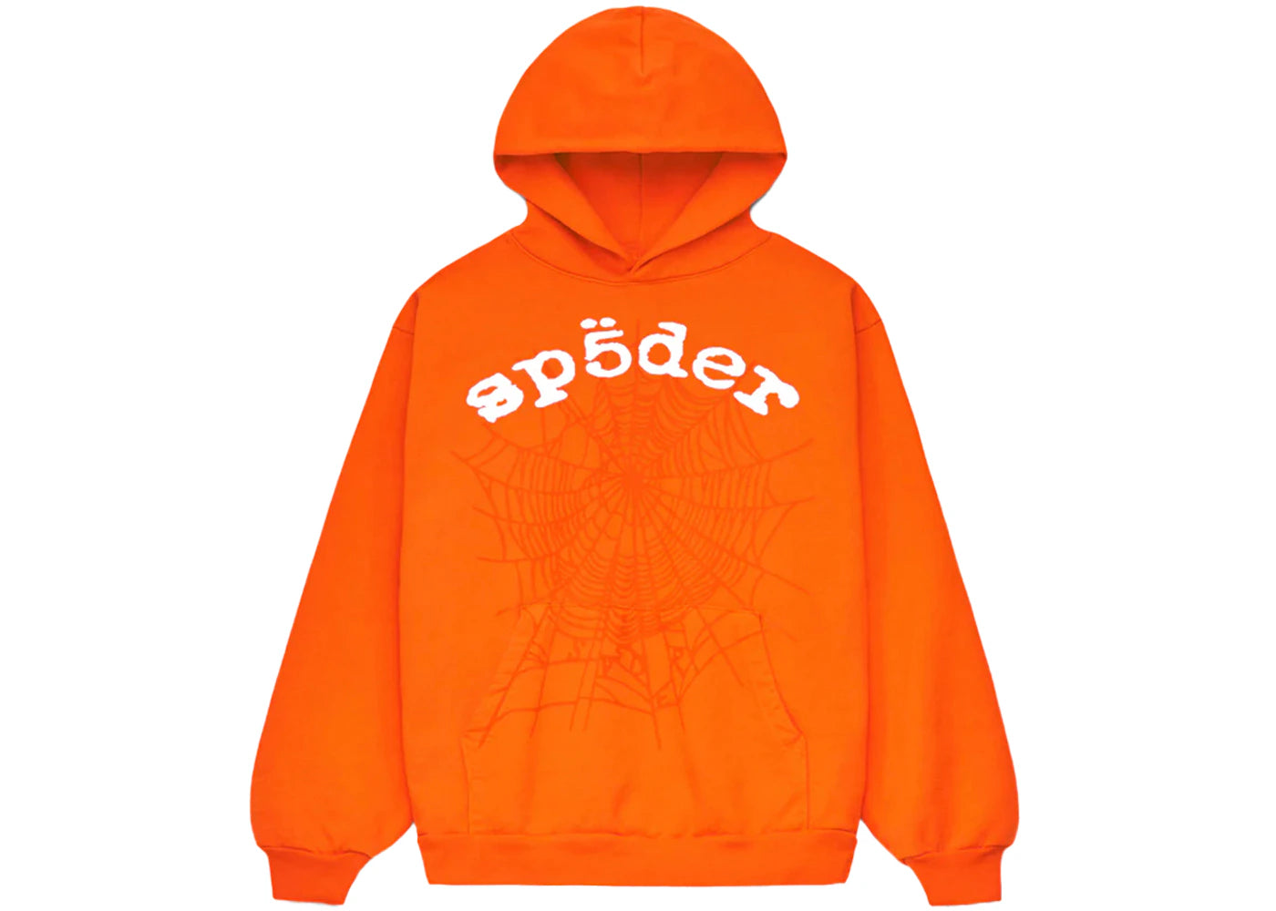 Sweat à capuche Sp5der Legacy - Orange