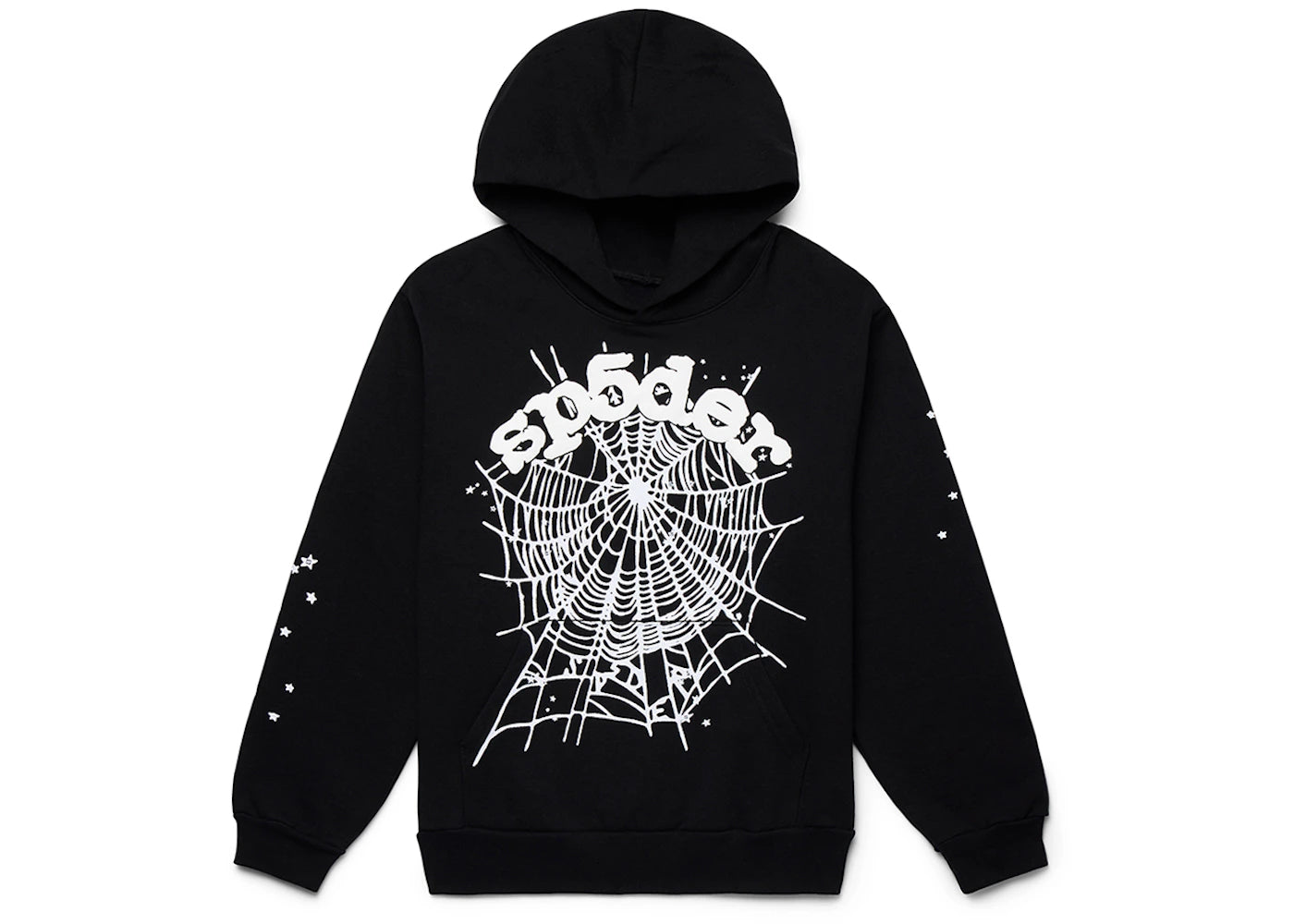 Sp5der OG Web Hoodie-Black