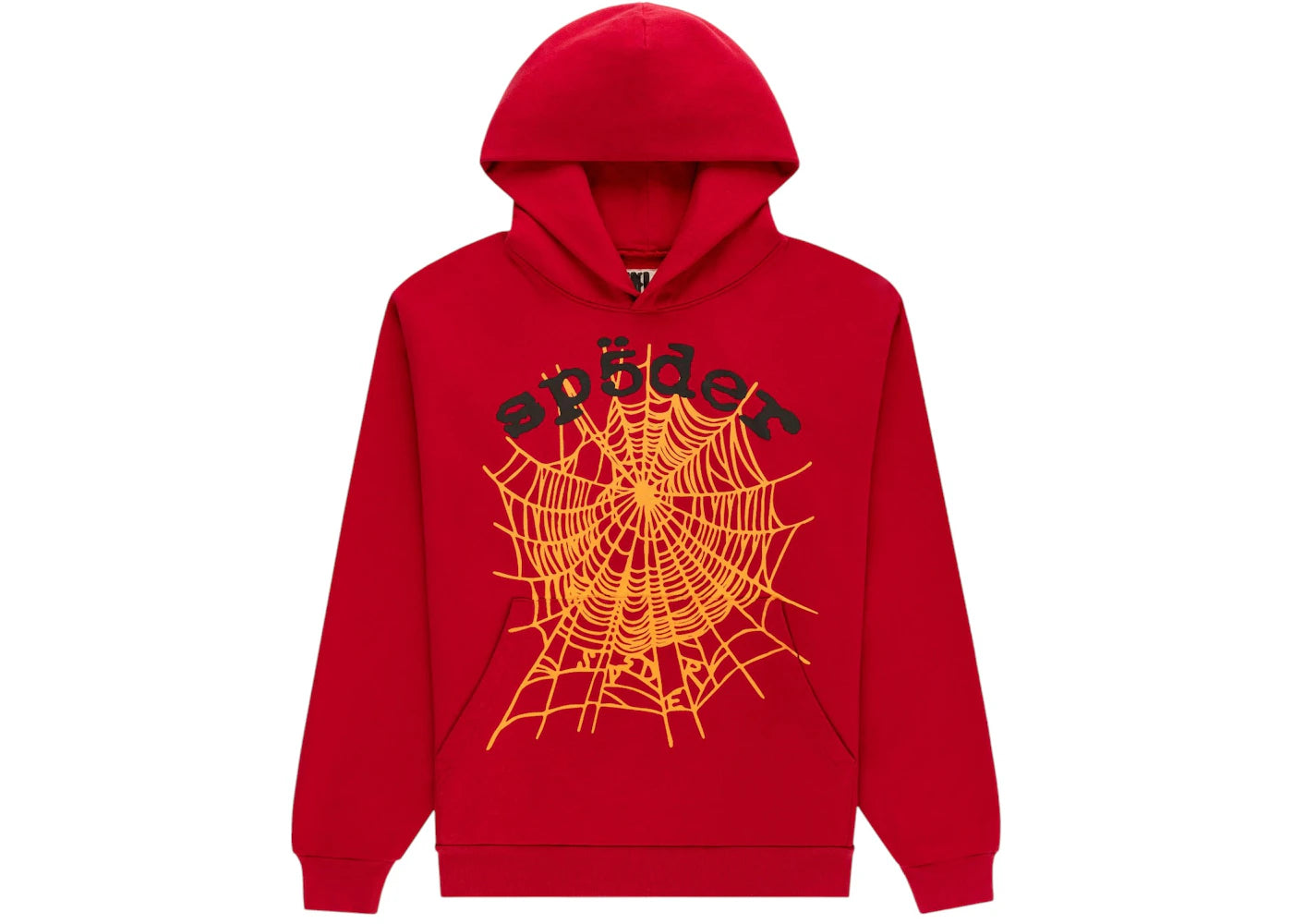 Sp5der OG Web V2 Hoodie-Red