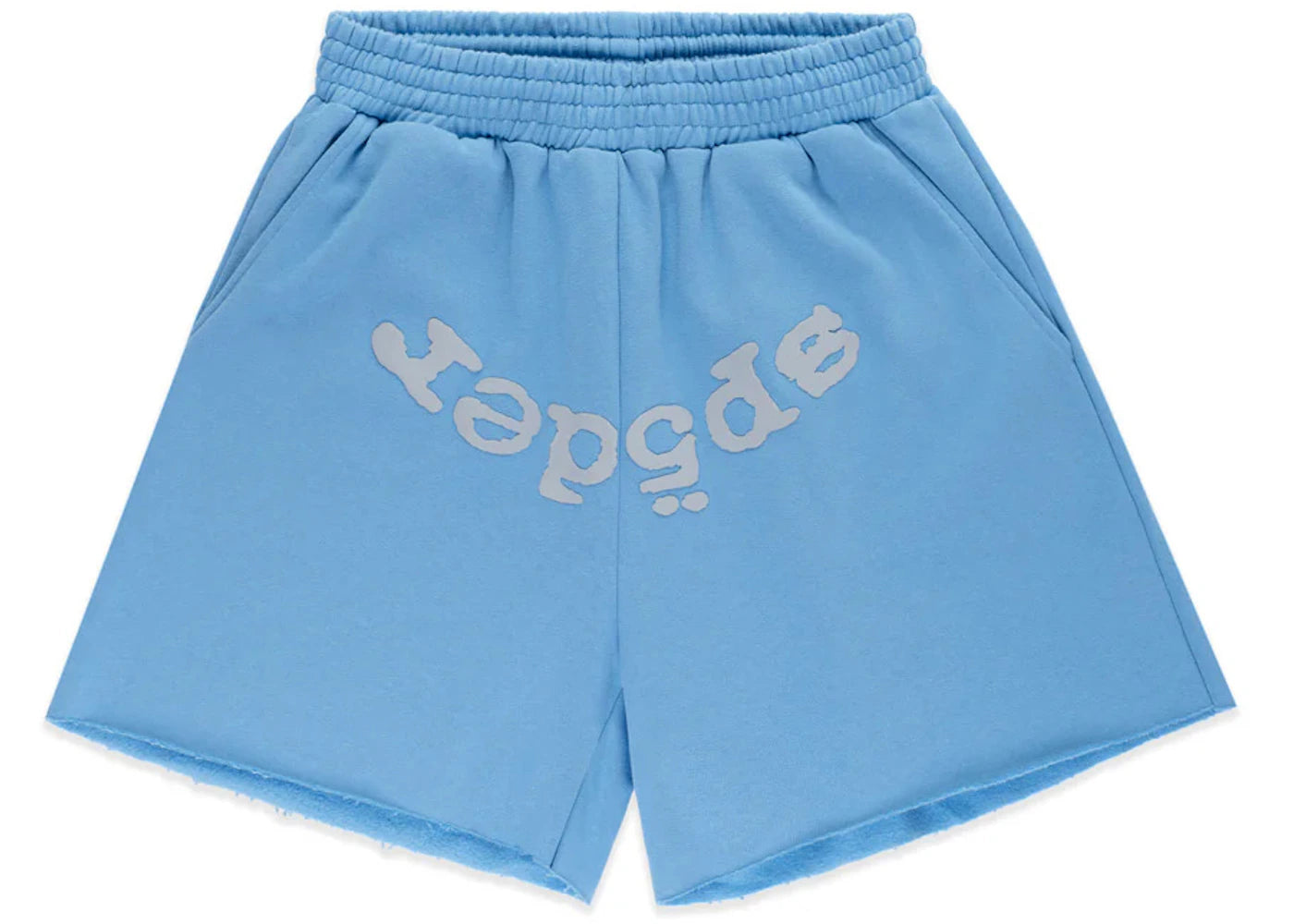 Sp5der OG Web V2 Sweatshort-Dusty Blue