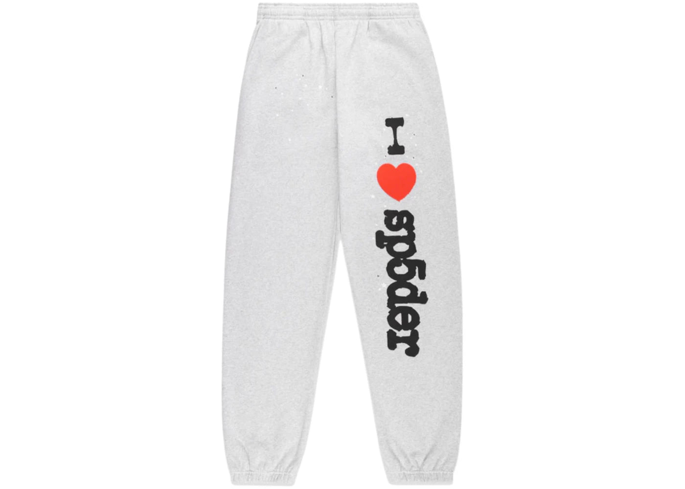 Pantalon de survêtement souvenir Sp5der - Gris chiné