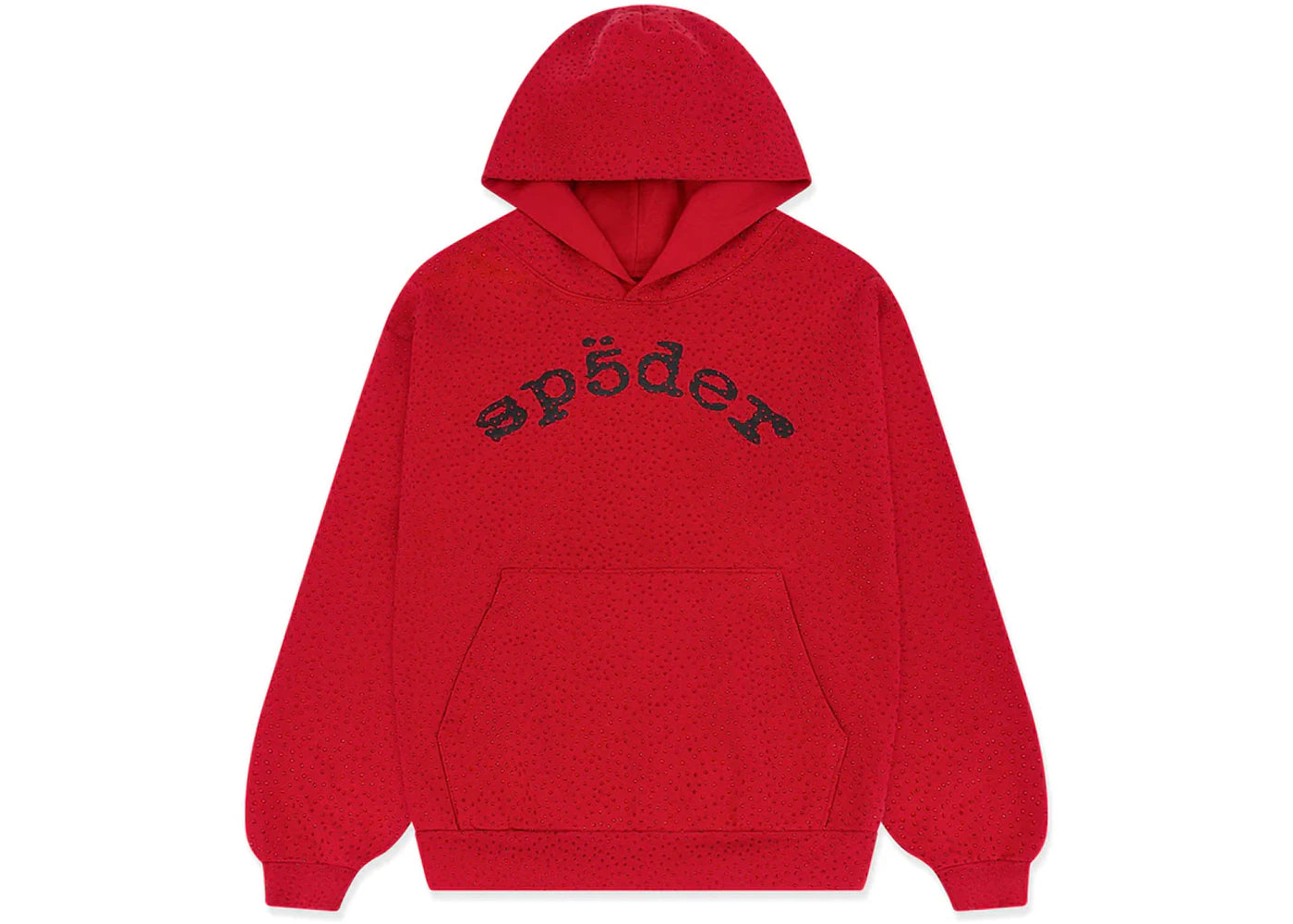 Sweat à capuche Sp5der VVS rouge