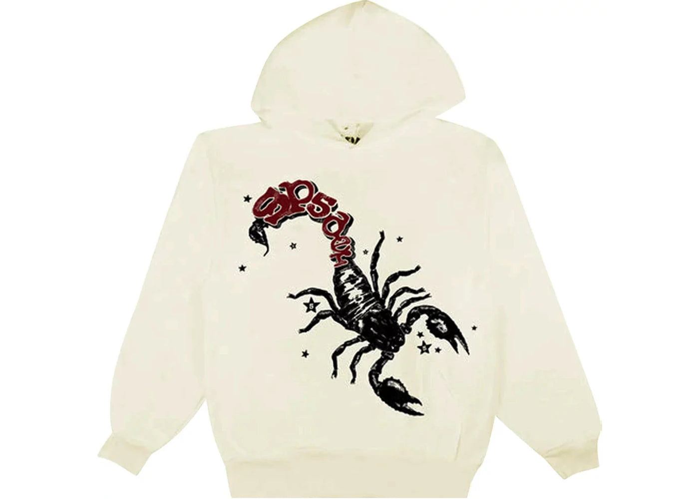 Sp5der x Mariah The Scientist Scorpion Hoodie-Cream