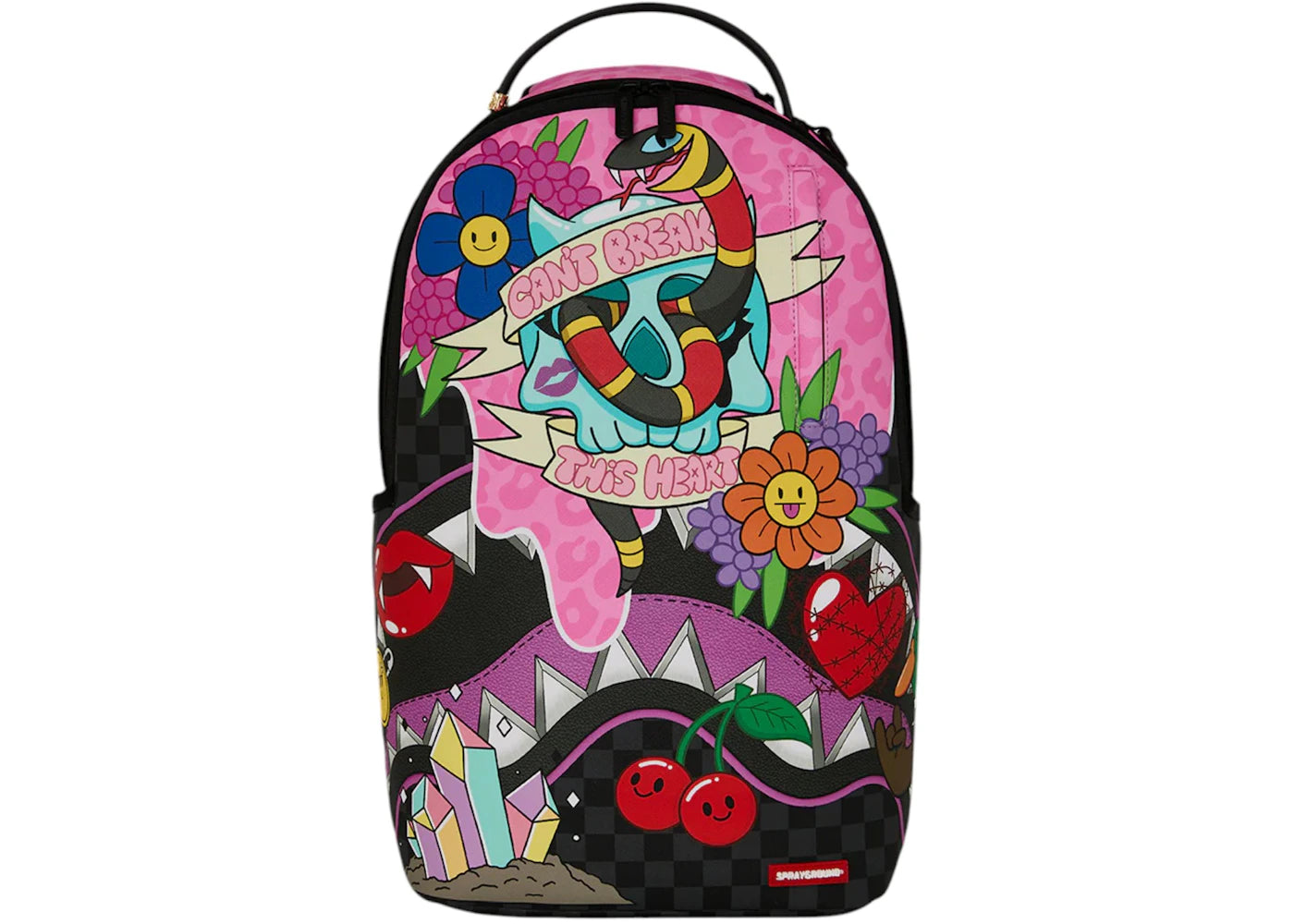 Sprayground Can't Break This Heart Backpack Multicolor - main view