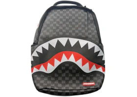 Sprayground Drip Check Shark Backpack Black - main view