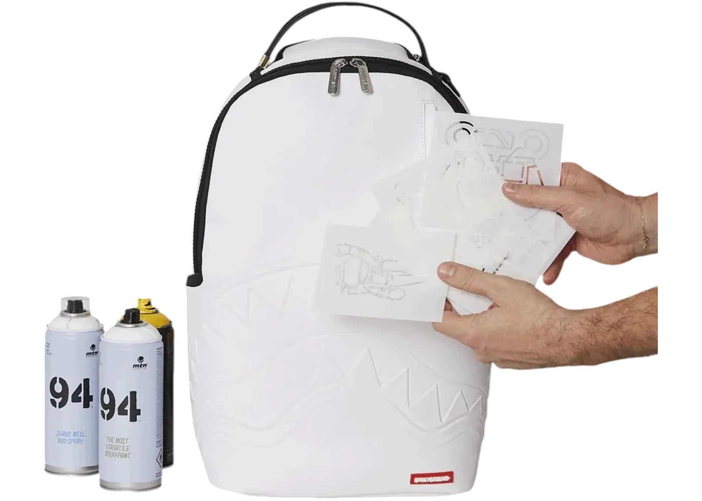 Sprayground Graffiti Artist Design Your Own Backpack 9 Stencils Included Multicolor - main view