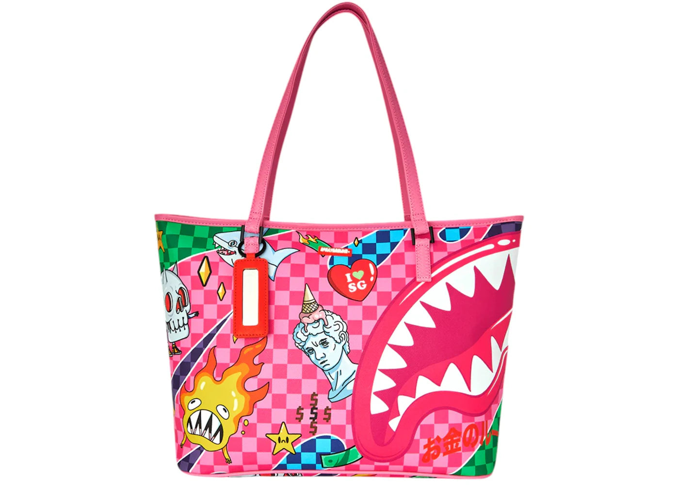 Sprayground Kawaii Chaos Tote Multicolor - main view