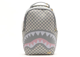 Sprayground Knit Sharks In Paris In Cream DLX Backpack Multicolor - main view