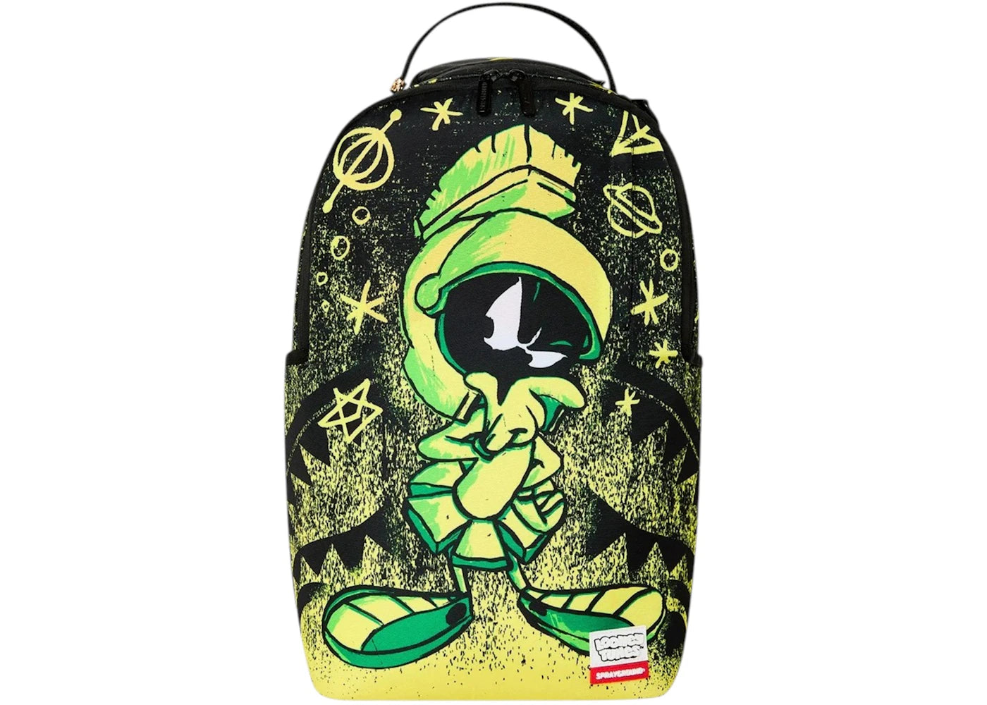 Sprayground Looney Tunes Marvin Martian Spraypaint Backpack Multicolor - main view