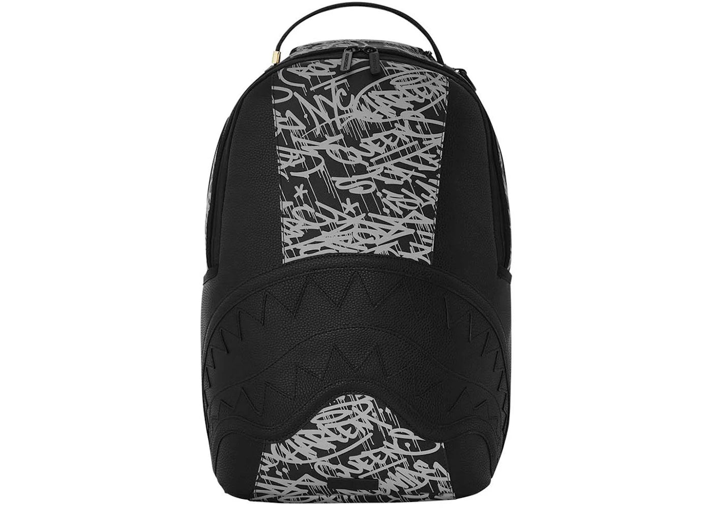 Sprayground Midnight Raceway Graffiti Backpack Black/Grey - main view