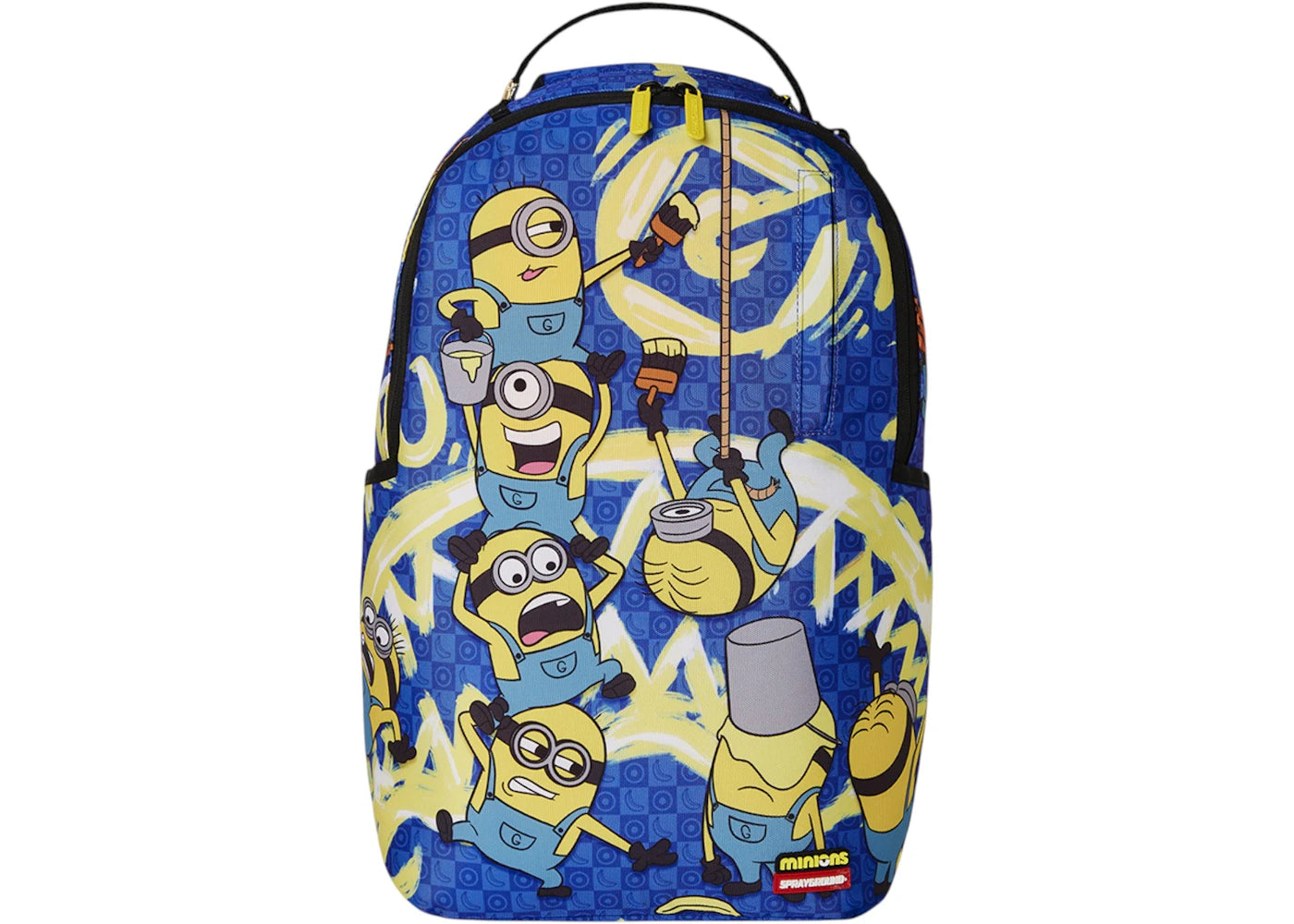 Sprayground Minion Banana Mayhem DLXR Backpack Multicolor - main view