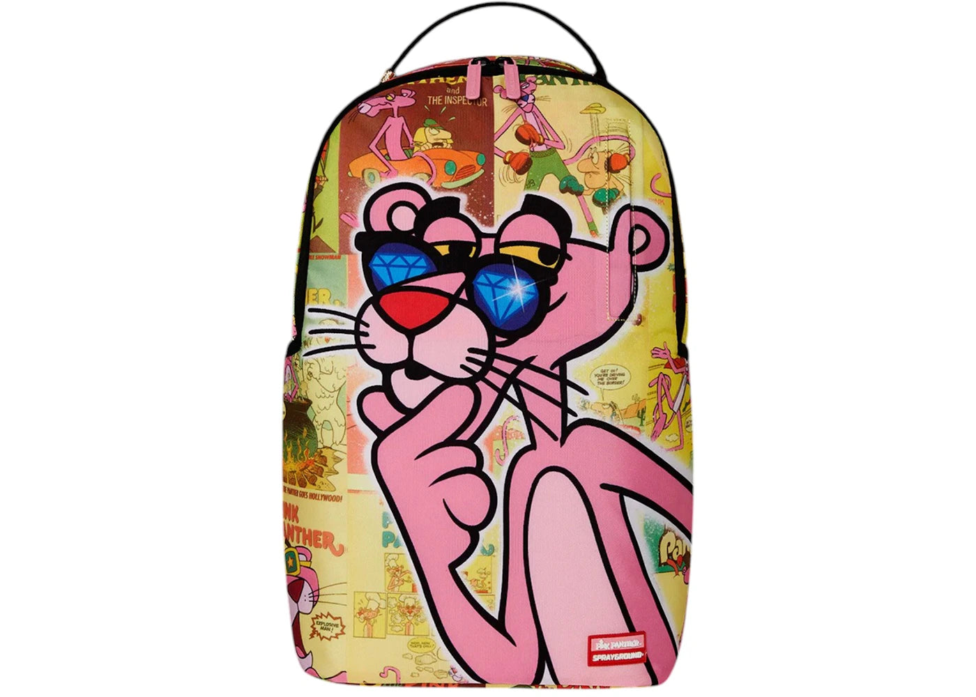 Sprayground Pink Panther Diamond Shades Backpack Multicolor - main view