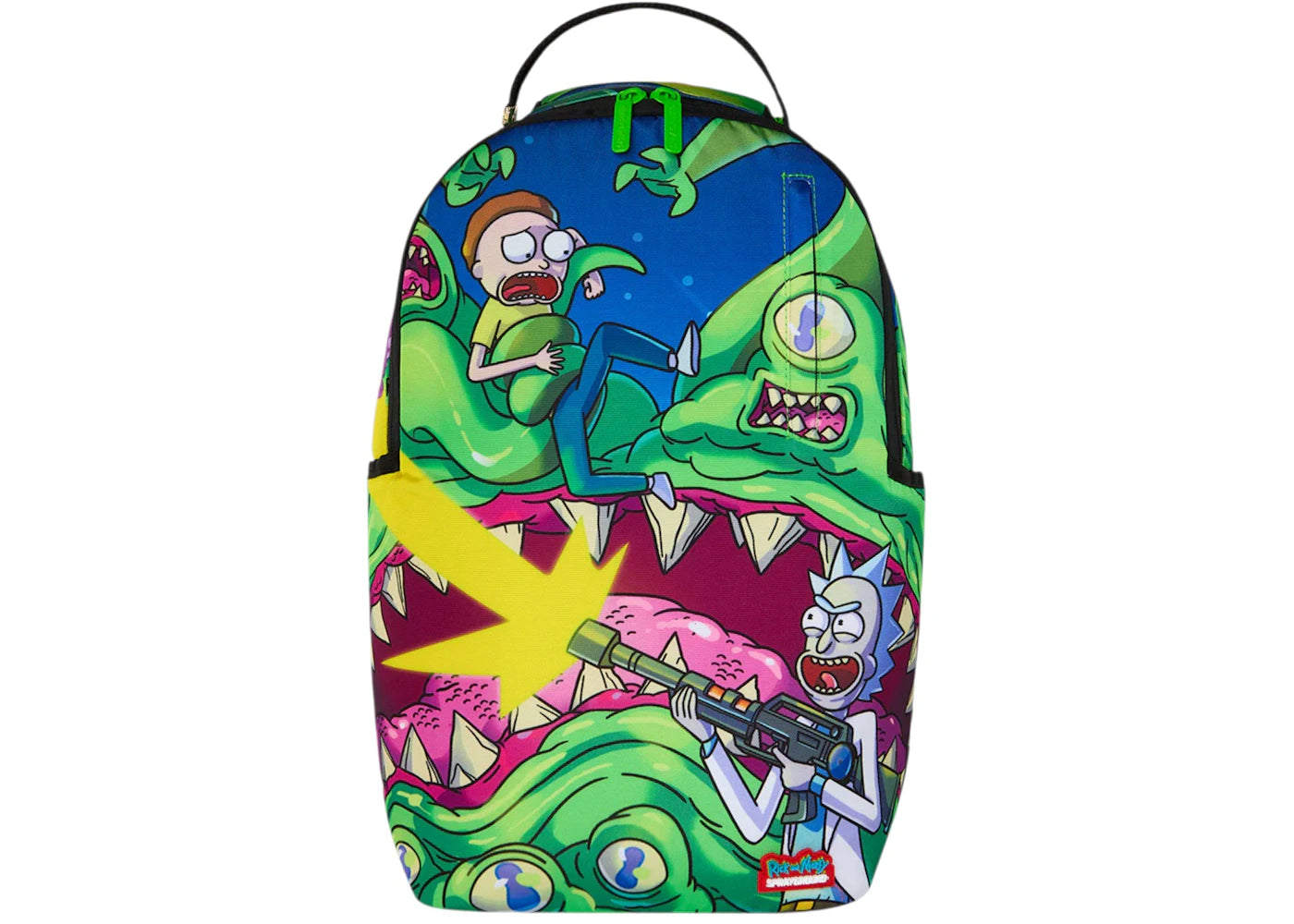 Sprayground Rick and Morty Mutant Hunters Backpack Multicolor - main view
