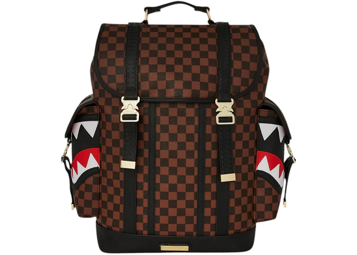 Sprayground Sawtooth Sharks In Paris Monte Carlo Backpack Multicolor - main view