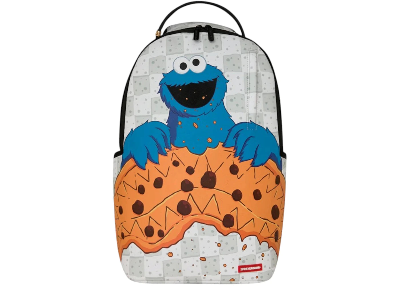 Sprayground Sesame Street Cookie Monster Shark Backpack Multicolor - main view