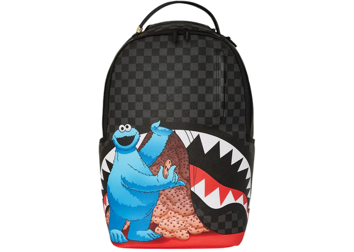 Sprayground Sesame Street Cookie Monster Snack Attack DLXSV Backpack Multicolor - main view