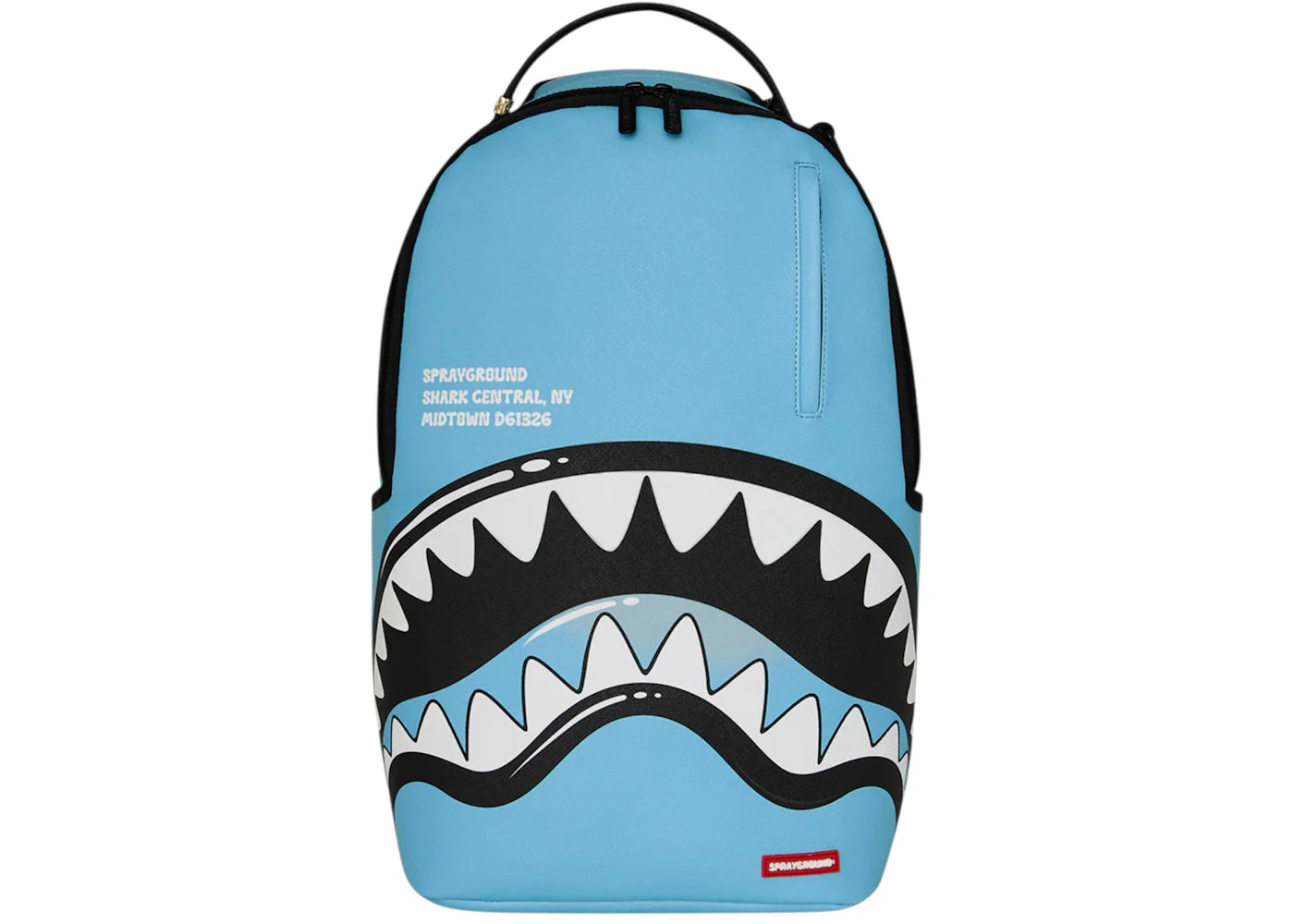 Sprayground Shark Central Bubble Shark Backpack Blue - main view