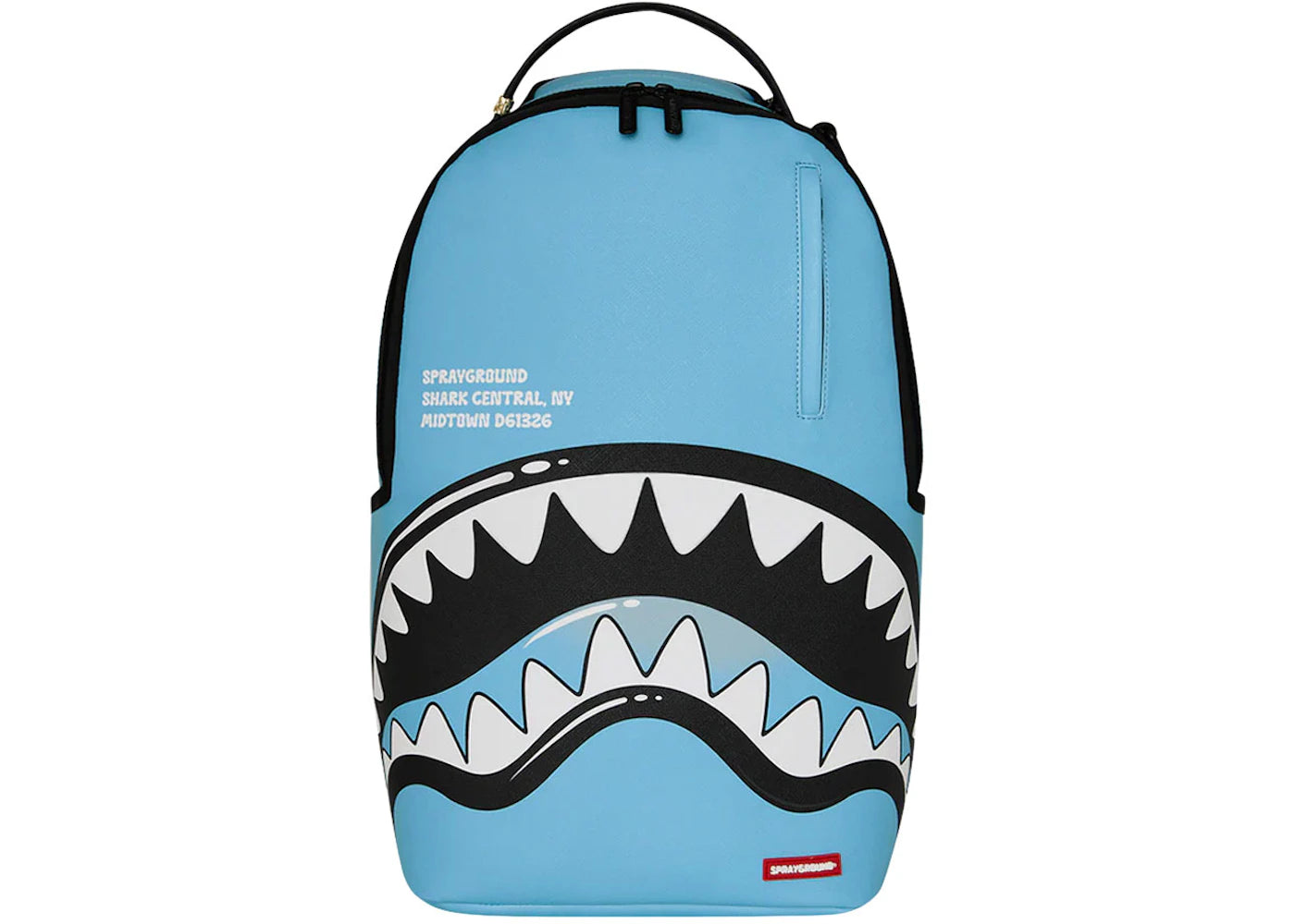 Sprayground Shark Central Bubbly Backpack Light Blue - main view