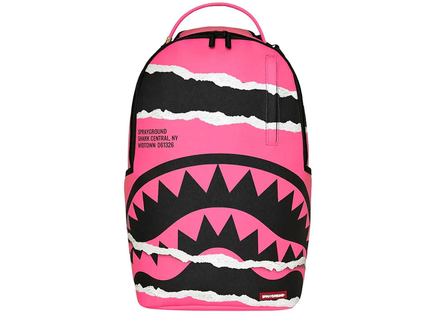 Sprayground Shark Central Duality Tear Backpack Multicolor - main view