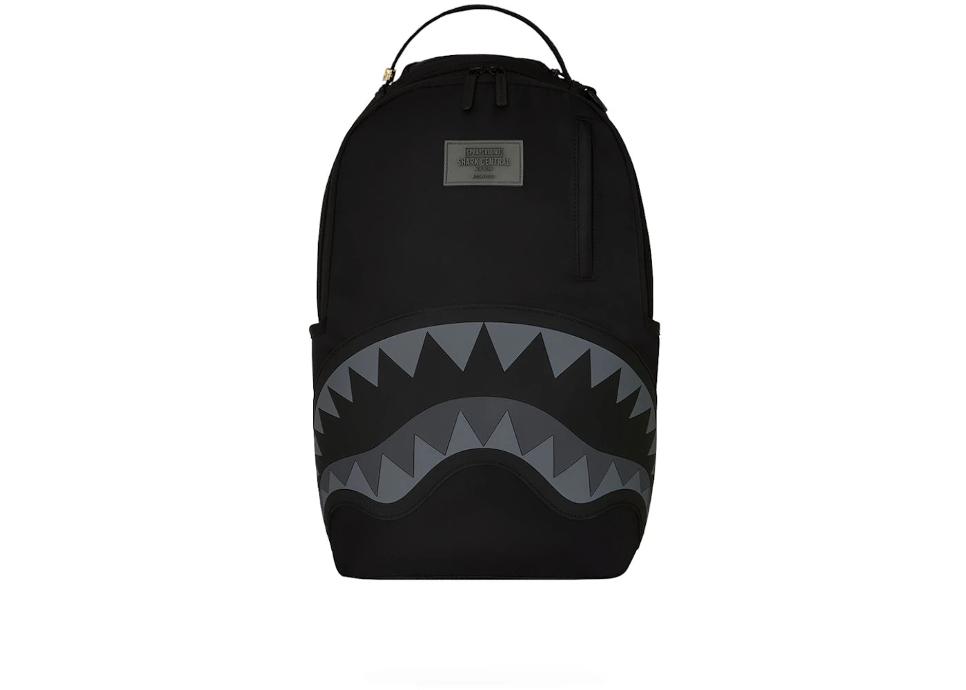 Sprayground Shark Central Nylon Backpack Black - main view