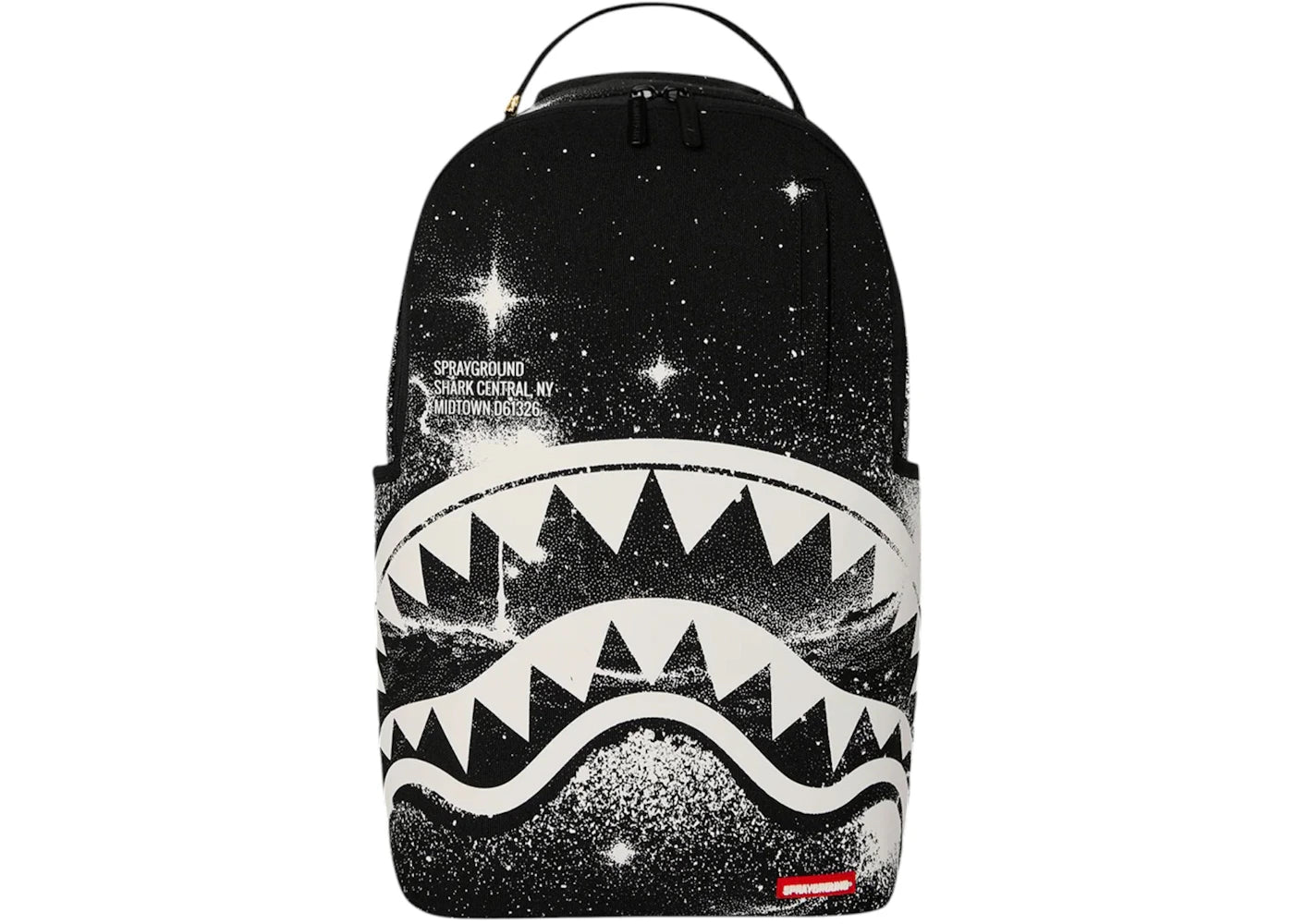 Sprayground Shark Central Overspray Backpack Multicolor - main view