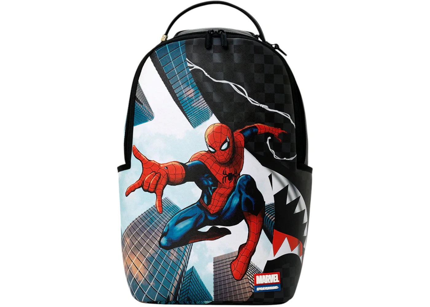Sprayground Spiderman Official Collab Protect The City Backpack Multicolor - main view