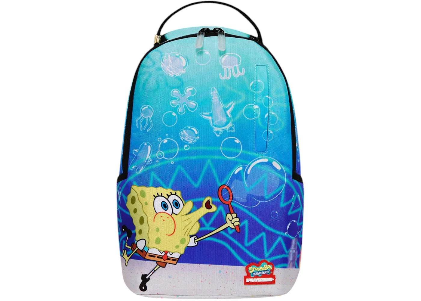 Sprayground Spongebob Blowing Bubbles DLXR Mini Backpack Multicolor - main view