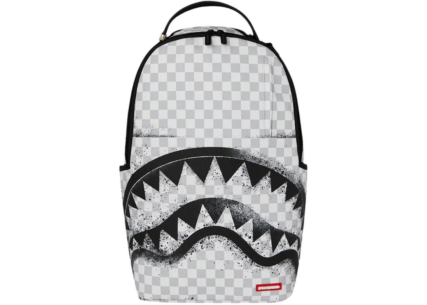 Sprayground Storm Fade Backpack White/Black - main view