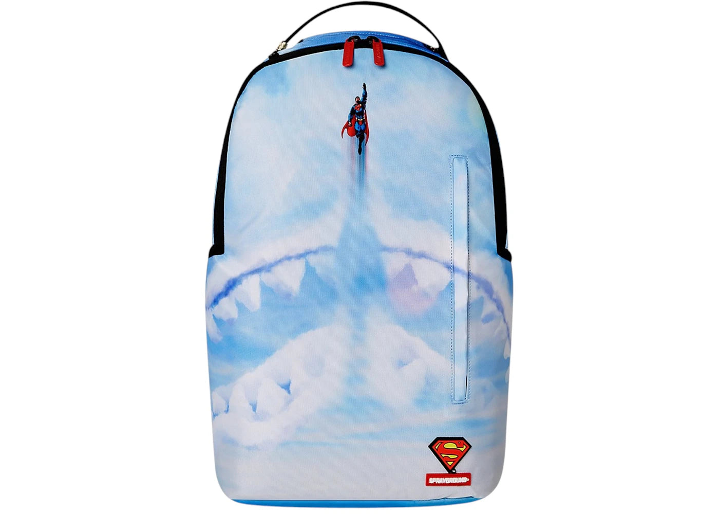 Sprayground Superman on Clouds DLXR Backpack Multicolor - main view