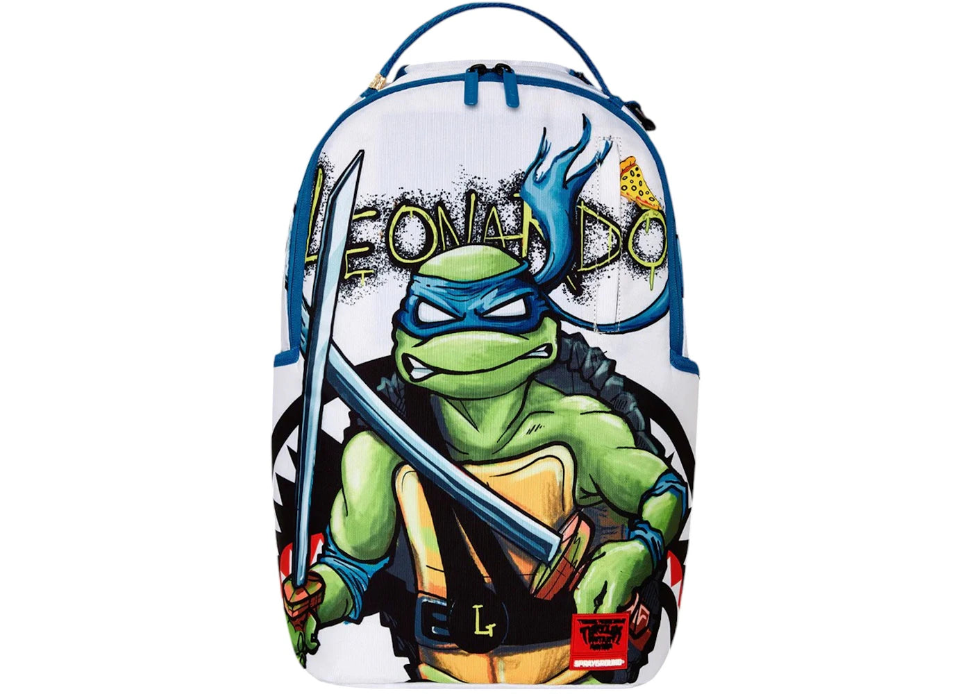 Sprayground Teenage Mutant Ninja Turtles Leonardo Katana Code DLXR Backpack Multicolor - main view