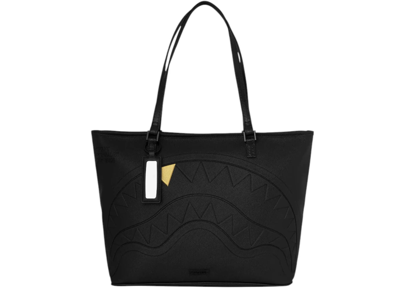 Sprayground The Golden Fang Shark Tote Multicolor - main view