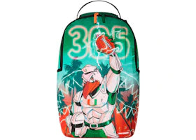 Sprayground University of Miami Hurricanes Touchdown Thunder Backpack Multicolor - main view