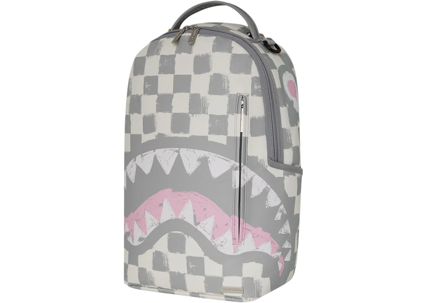 Sprayground Vanquish Cream Backpack Backpack Grey White - main view