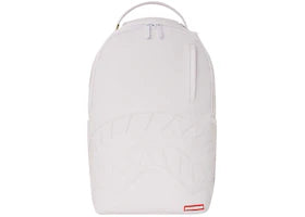 Sprayground White Shark DLXSV Backpack White - main view