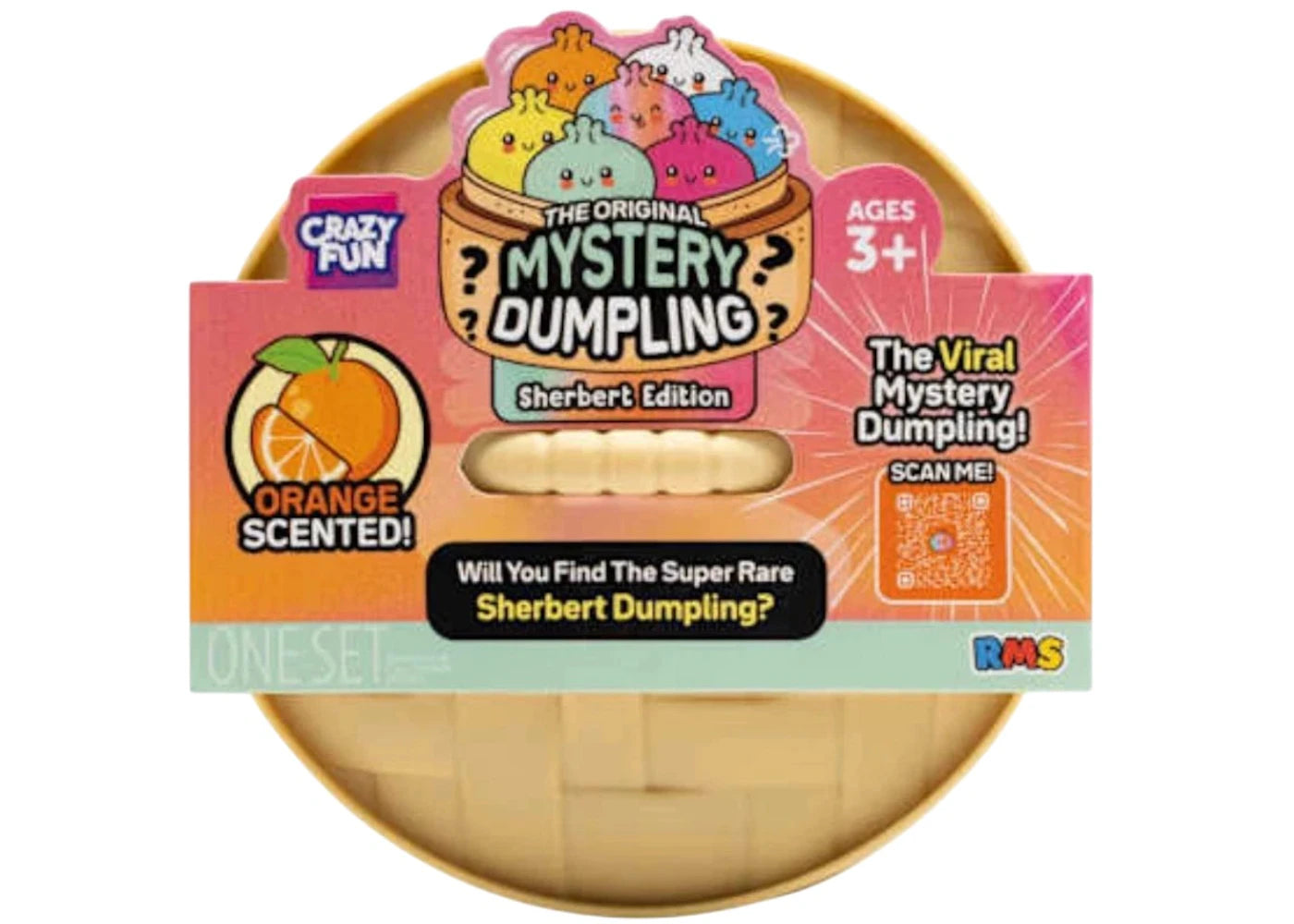 Squishy Bun The Original Mystery Dumpling :Sherbert Edition Blind Box - main view