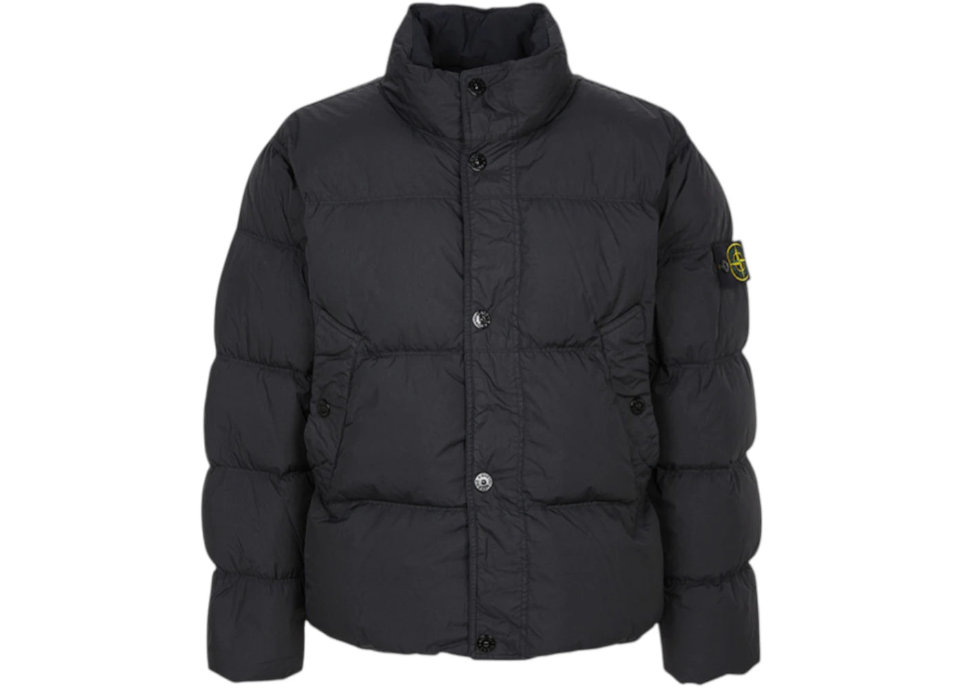 Stone Island Down Puffer Jacket-Black