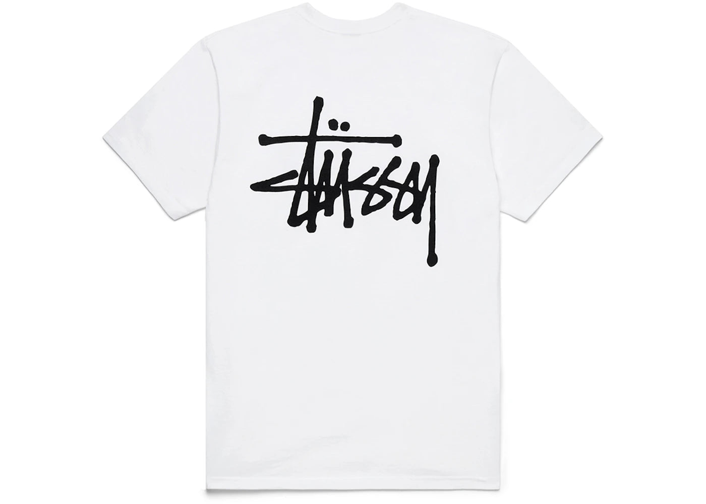 T-shirt Stussy Basic - Blanc