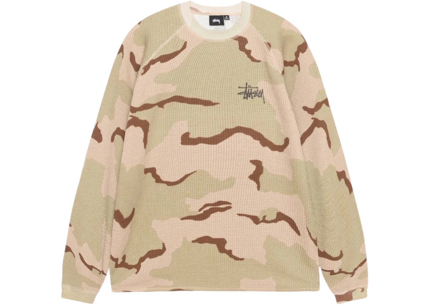 Stussy Basic Thermal-Sand Camo