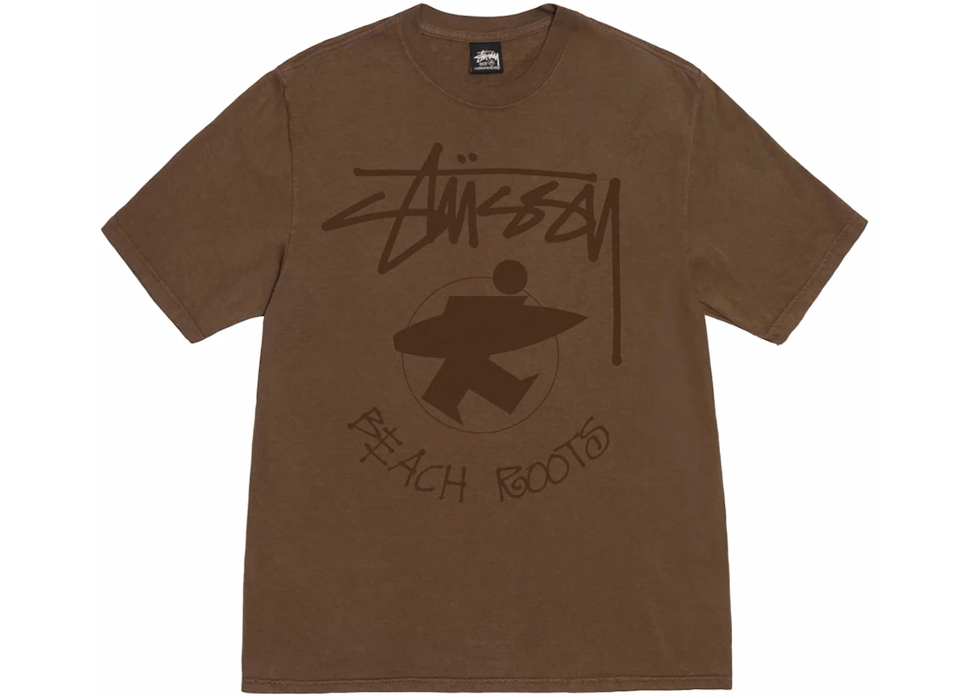 Stussy Beach Roots Pigment Teint Brun Thé